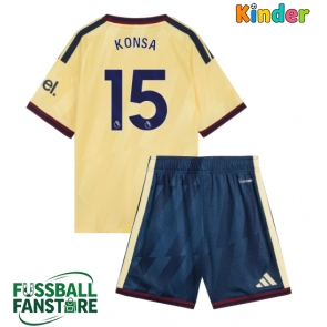 Arsenal Ezri Konsa #15 Replik 3rd trikot Kinder 2026-27 Kurzarm (+ Kurze Hosen)